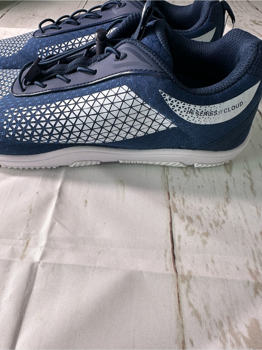 HF Women’s Navy Casual Sneakers - Breathable Everyday Comfort - Picture 10 of 16
